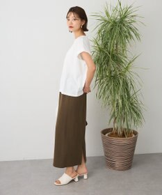 CRAFT STANDARD BOUTIQUE カットクレープクルーネックTシャツ