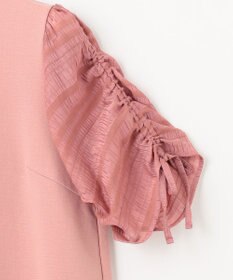 Feroux 【洗える】ドロストスリーブカットソー ワンピース