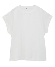CRAFT STANDARD BOUTIQUE カットクレープクルーネックTシャツ