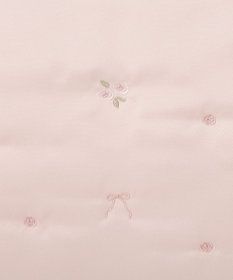 Maison de FLEUR ローズリボン刺繍パファートートバッグ