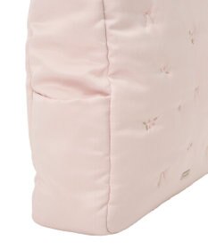 Maison de FLEUR ローズリボン刺繍パファートートバッグ