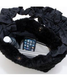 UNBILLION カシュカシュ cachecache / フリルハンドルボアトート