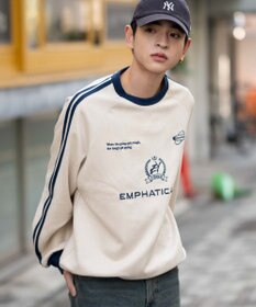 WEGO 【ユニセックス着用ITEM】フェイクスウェードゲームプルオーバー