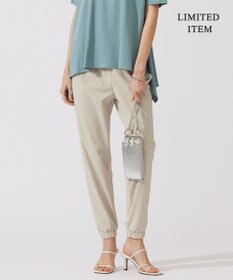 ICB L 【WEB限定・接触冷感・UVカット・洗える】アトラストリコット ジョグパンツ