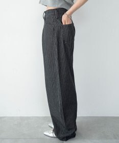 WEGO ワイドカーブデニムパンツ