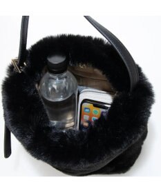 UNBILLION cachecache エコファーワンハンドルミニトートバッグ