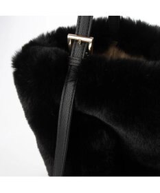 UNBILLION cachecache エコファーワンハンドルミニトートバッグ