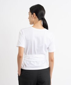 23区 L 【エステータ】スーピマシングルジャージー サッシュデザイン カットソー