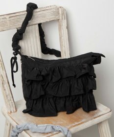 WEGO フリルドロストギャザーショルダー