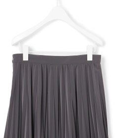 ICB L 【CLASSY.1月号掲載・洗える】ラミネートプリーツ スカート