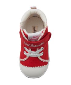 MIKI HOUSE HOT BISCUITS 【14-16cm】 小花柄 パイピング セカンドベビーシューズ