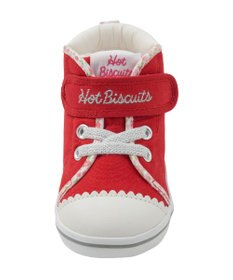 MIKI HOUSE HOT BISCUITS 【14-16cm】 小花柄 パイピング セカンドベビーシューズ