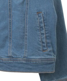 YECCA VECCA ノーカラーストレッチGジャン