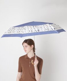 MOONBAT ポール & ジョー (PAUL & JOE ACCESSOIRES) ABC Garden アニマル 折りたたみ傘 竹手元 巾着型傘袋
