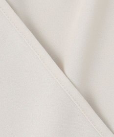 23区 S 【吸水速乾/UVケア/防シワ性】バックサテンアムンゼン スタンドフリル ブラウス