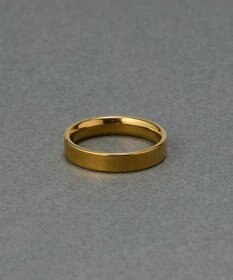 Phoebe 【金属アレルギー対応】フラットリング　ゴールド