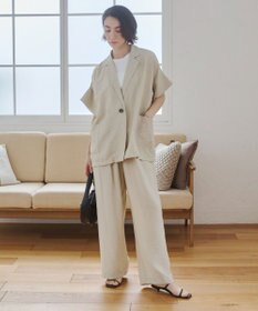 WEGO 【ANGIE VINTAGE】接触冷感半袖ジャケット