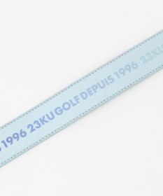 23区GOLF 【WOMEN】グラデーション合皮ロゴベルト