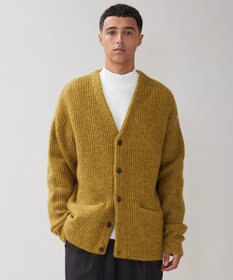 UNFILO MENS 【男女兼用】へアリー ニットカーディガン