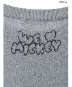 Green Parks ミッキーフレンド／五分袖ジャガードプルオーバー