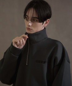 WEGO KEEPWARM　BIGハーフZIPプルオーバー