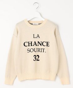 Feroux 【古畑星夏さん着用】レタードニット プルオーバー