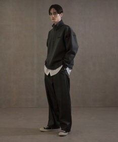 WEGO KEEPWARM　BIGハーフZIPプルオーバー