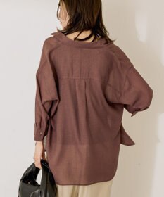 AMERICAN HOLIC シアーボイルレギュラー7分袖シャツ