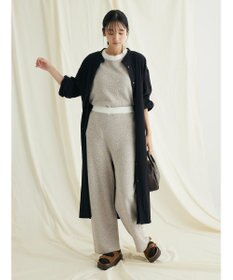 CRAFT STANDARD BOUTIQUE リンクス編みニットパンツ