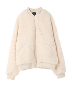 Green Parks ・Ｄｏｕｂｌｅ　Ｆｌａｇｓ　　ボアブルゾン