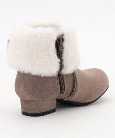 ANY KIDS リボンフェイクファーブーツ