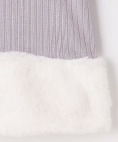 組曲 KIDS 【90-100㎝】ファー トレーナー