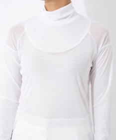FILA GOLF／marie claire 【Marie claire sports】ハイネックメッシュアンダーシャツ