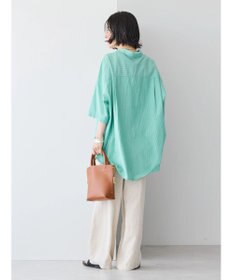 AMERICAN HOLIC 接触冷感＋ＵＶカットＷポケットＢＩＧシャツチュニック