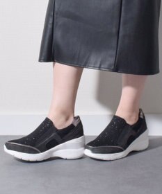 Bridget Birkin 【Round About】ヒールアップスリッポンスニーカー