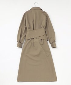 #Newans 【ANSWER for 産前産後ママ】リボン取り外し可能！シャツカラーワンピース