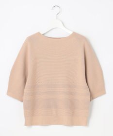 自由区 【XSサイズ～/洗える】ドライタッチホールガーメント ニット