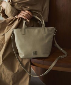 russet レザー2WAYミニトートバッグ(CE-1664)