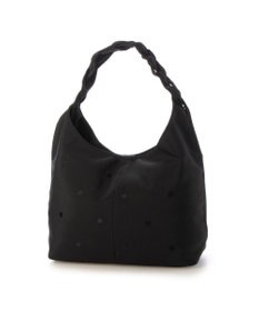 UNBILLION カシュカシュ cachecache / 三つ編みハンドルドット刺繍トート