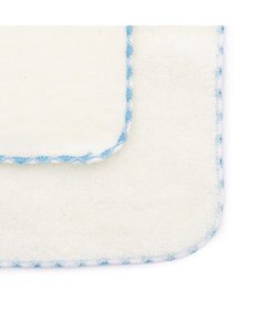 Mother garden しろたん ネット店限定 サガラ刺繍 ミニタオル  《白》 単品