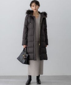 23区 【VERY掲載/洗える】カシミヤブレンド Iライン ニットスカート