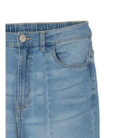 Green Parks ＧＵＭストレッチセンター切替テーパードデニムパンツ