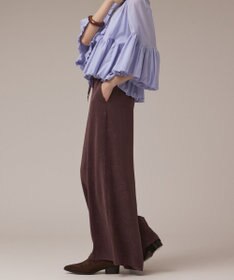 GRACE CONTINENTAL フィブリルイージーパンツ