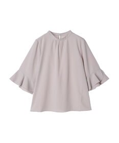 earth music&ecology ラッフル７分袖ブラウス