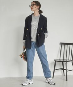 WEGO 【ANGIE VINTAGE】カレッジロゴスウェット