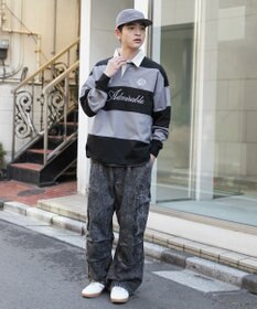 WEGO グラフィックラガーシャツ