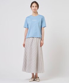 J.PRESS LADIES S 刺繍ロゴ Tシャツ