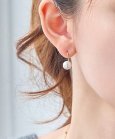 Phoebe 【金属アレルギー対応】デイリーパールフックピアス/サージカルステンレス