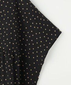 自由区 L 【17号サイズまで展開・WEB限定】コットンサッカープリント ブラウス