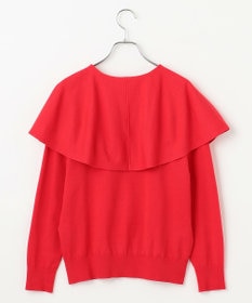 #Newans 【洗える】ケープカラープルオーバー